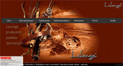 Desktop Screenshot of laconga.pl